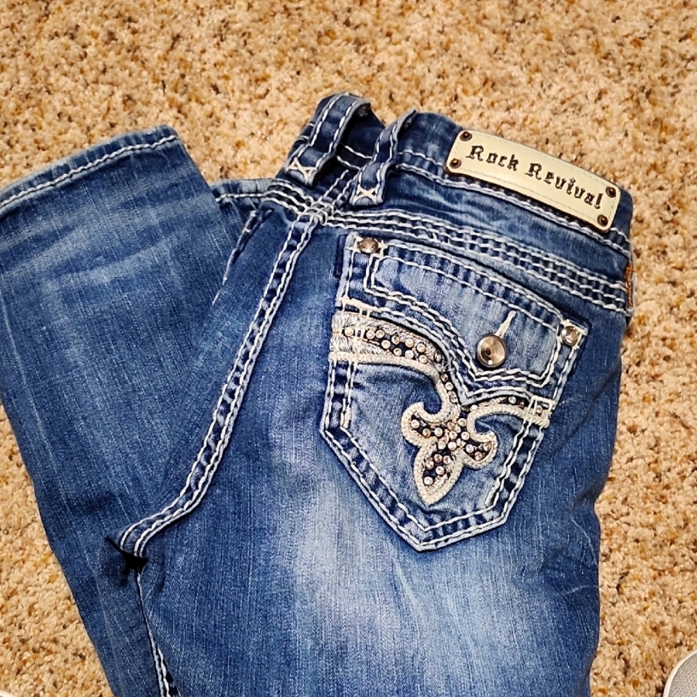 Rock Revival Women's Blue Jeans